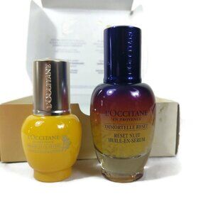 L'occitane Immortelle Rise & Revitalize Face and Eye Duo NIB
